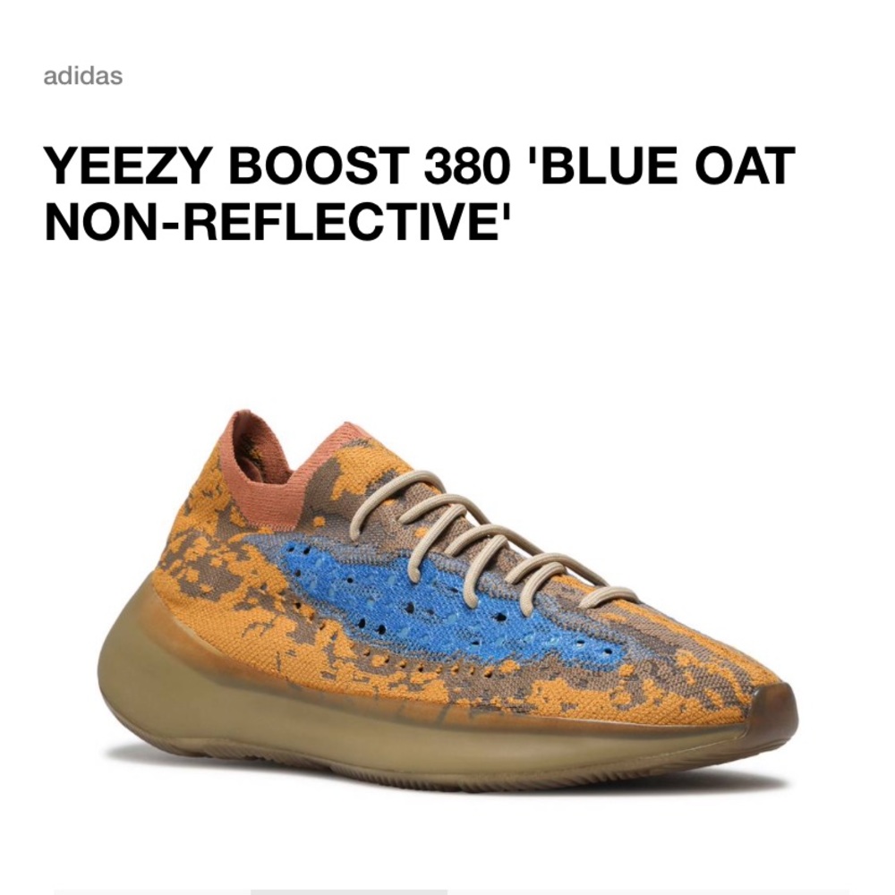 Yeezy boost 380 blue oat (no box)